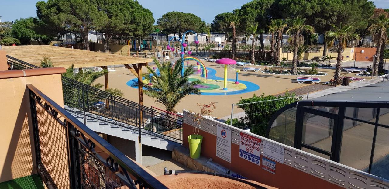 Les Mobilhomes Helvetiques 4 Etoiles Mar Estang Canet En Roussillon 외부 사진